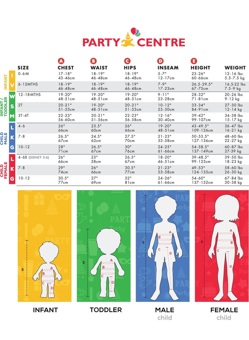 Party Centre Disney Baby Mickey Mouse Classic Infant Costume, Red,12-18 Months - Image 5