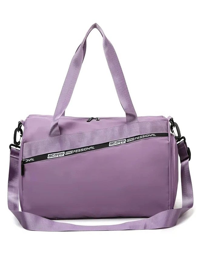 MEZON Gym Bag for Women and Men Workout Bag for Sports and Weekend Getaway Waterproof Duffle Bag with Shoe and Wet Clothes Compartments (Multicolor) - Image 1