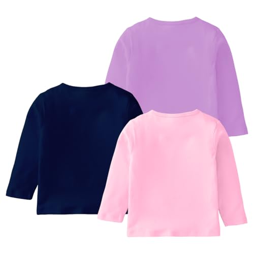 Kuchipoo © Disney Girls Regular Fit Full Sleeves Cotton T-Shirts (DKUC-TSHRT-481, 2-3 Years, Multi-Colored) - Image 2