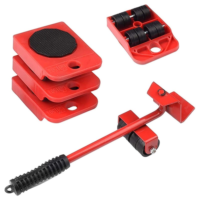 SHREVI Furniture Lifter Easy Moving Sliders 5 Packs Mover Tool Set Heavy Furniture Appliance Moving Lifting System Maximum Load Weight - Image 3