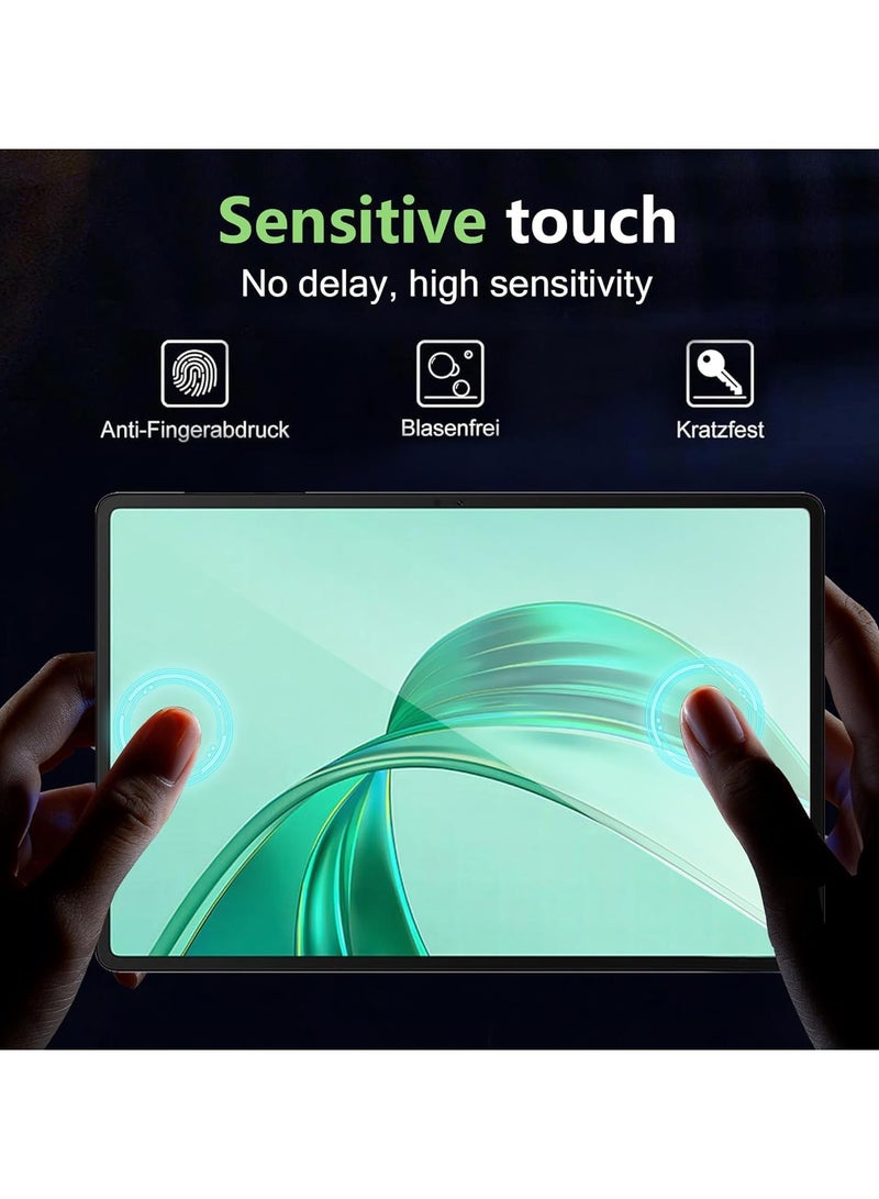 2Pack Screen Protector Compatible with Honor Pad X8a 11inch 2024, 9H Hardness Tempered Glass Film, Ultra Resistant Anti-Fingerprints HD-Clear Tablet Film for Honor Pad X8a 11inch 2024 - Image 5