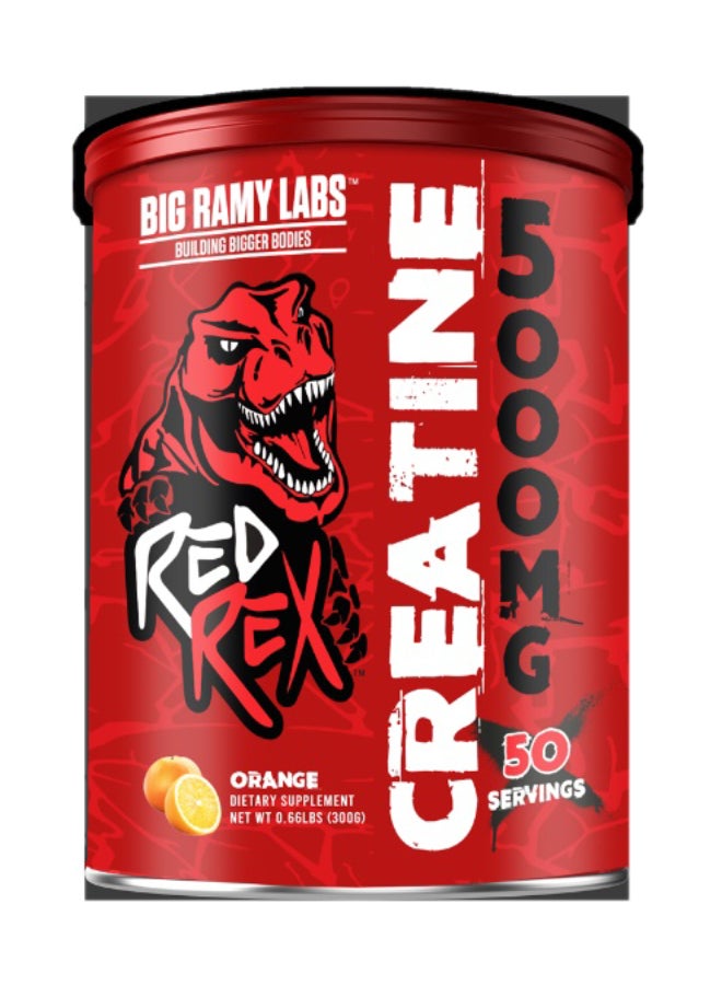RED REX كرياتين برتقال 300 جرام - Image 1