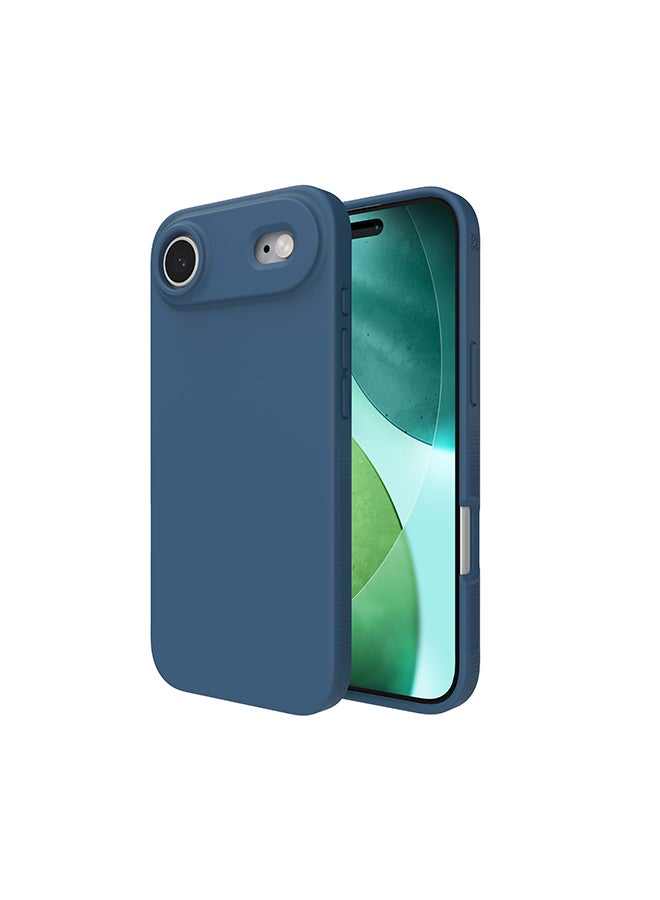 ZAGG iPhone Air Case – Manhattan Snap MagSafe Compatible Slim Protective Silicone Cover with Graphene Strength & 13 ft Drop Protection – Ocean Abyss - Image 4