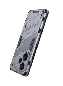 CaseNeo Redmi Note13 Pro Plus 5G Mobile Case Cover with Hybrid Heavy Duty Protection Shockproof Back Cover with Anti-Fingerprint Anti-Scratch Protector with Defender Kickstand Free Hand Watching TV  - Image 4
