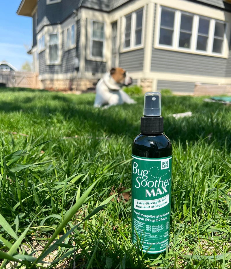Bug Soother MAX - Natural Gnat, Tick, and Mosquito Repellent, 8 fl oz Bug Spray Deterrent - DEET-Free Safe for Adults and The Environment - Made in USA - Image 2