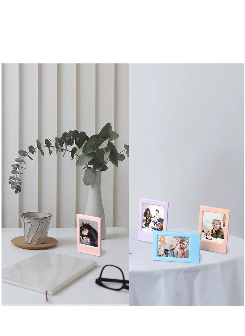 3 Inch Polaroid Instax Mini Photo Frame - Picture Frame Set for Polaroid and Instax Mini Evo/12/11/9/8/7+ Film - Photo Frame for Table Decoration (7 Pack)
