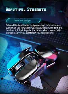 M MIAOYAN Rechargable 2.4GHz Wireless Gaming Mouse Waterproof Office Household Mute Mouse  - Image 2