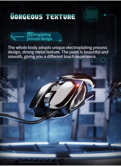 M MIAOYAN Rechargable 2.4GHz Wireless Gaming Mouse Waterproof Office Household Mute Mouse  - Image 3