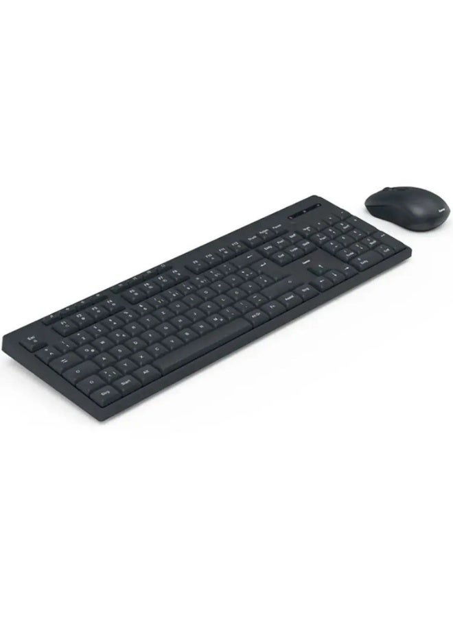 هاما Hama D3173056 Wireless Keyboard/Mouse Combo Black - Image 2