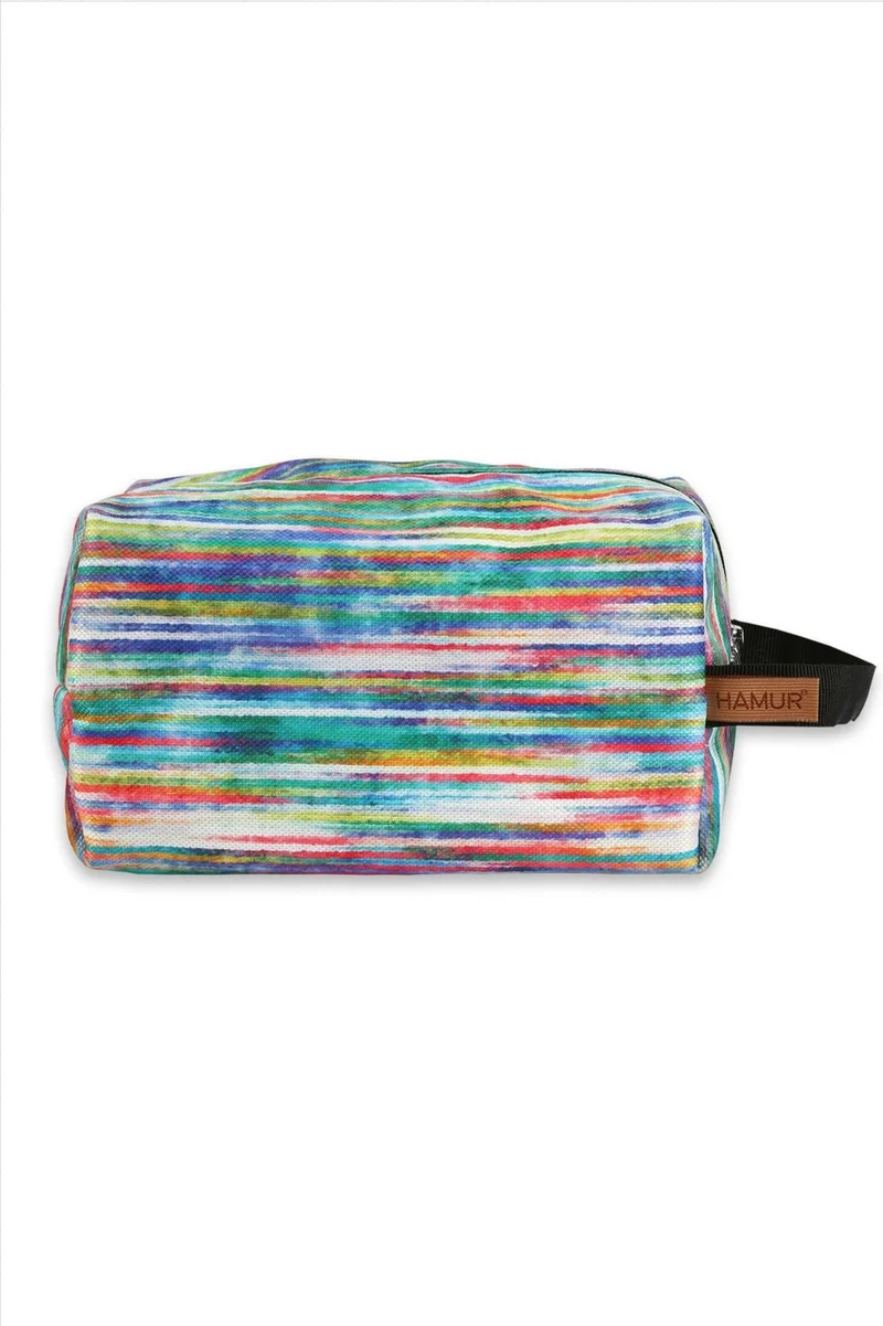 هامور Zippered Dirty Clean and Wet Dry Baby Laundry Clothes Multi-Purpose Makeup Bag BB-504