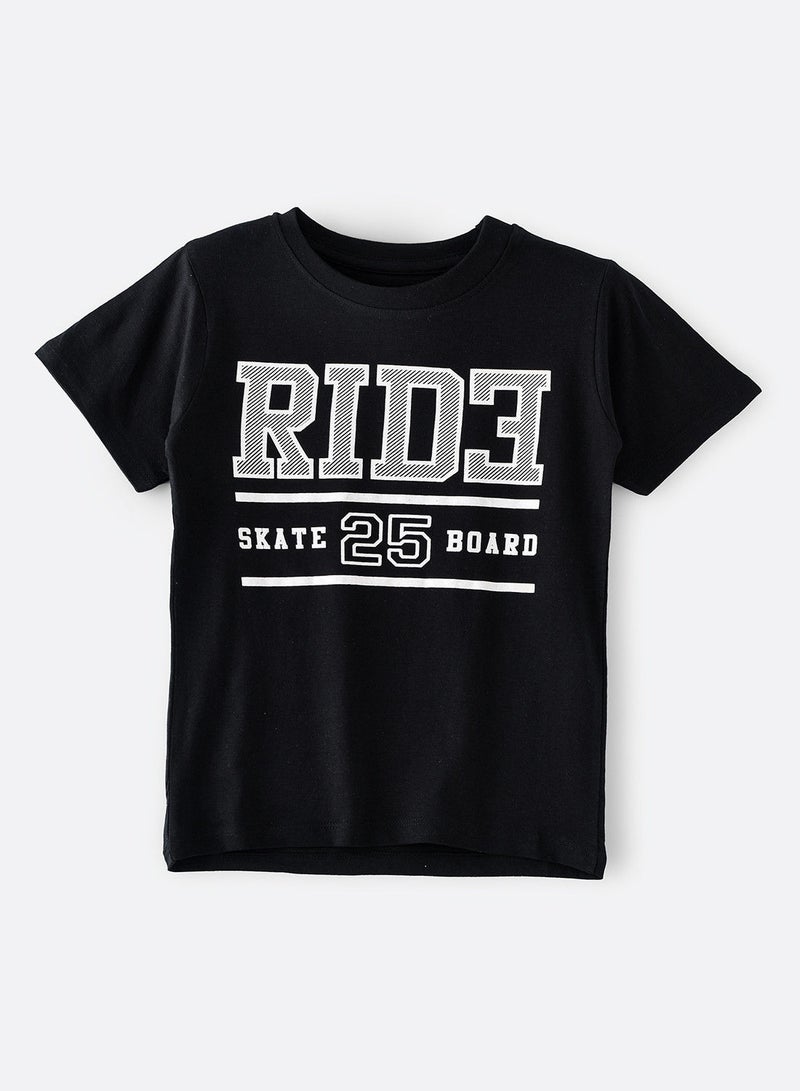 JAM Basic round neck graphic t-shirt - Image 1