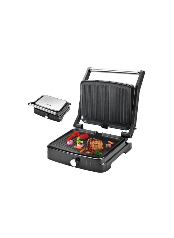 سوكاني جريل ميكر سوكانى 2000وات الخامة الداخلية معدن مطلي تيفال – الخارجية استانلس في اكليرك معالج ضد الحرارة-SK-204 - Image 3