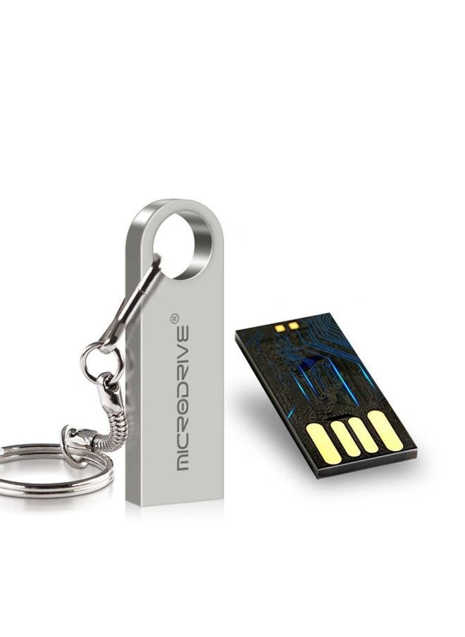 BURAQ MicroDrive 64GB USB 2.0 Metal Waterproof High Speed U Disk(Pink)  - Image 3