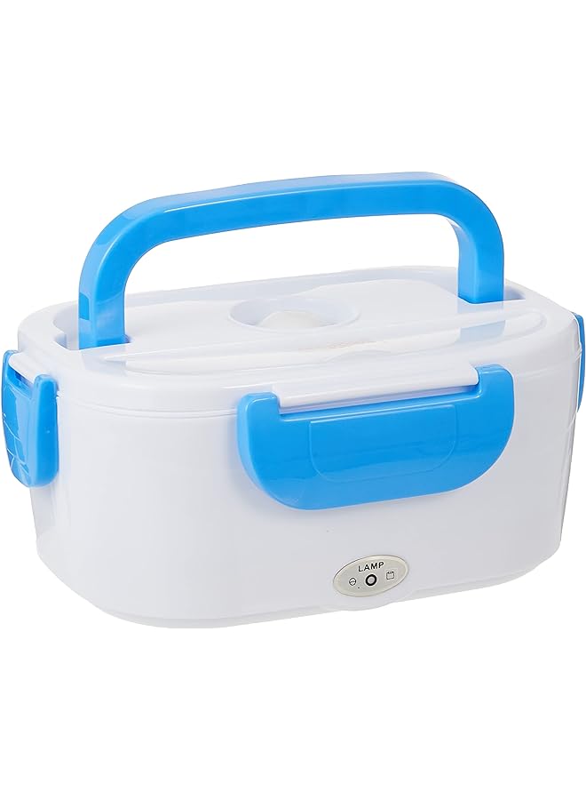 إي سي في في صندوق غداء كهربائي محمول لتسخين الطعام مع ملعقة لتدفئة الطعام - Image 1