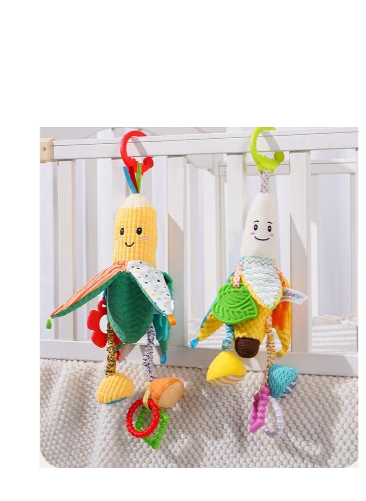Jollybaby Baby Soothing Toy - Newborn Baby Carriage Pendant - Bed Hanging Ringing Bell - Soothing Puzzle Baby Toy  - Image 4