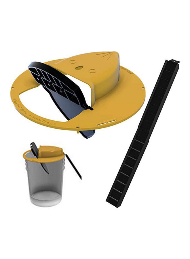 NIBEMINENT Slide Bucket Mouse Trap Walk Yellow/Black  - Image 4