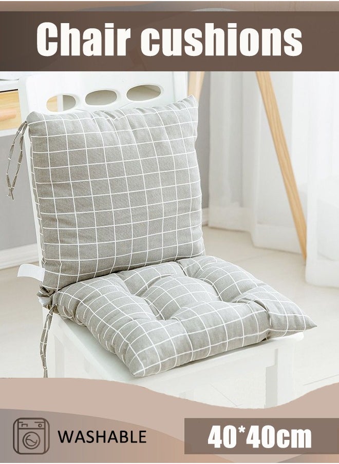 Optico Thicken Chair Cushion, Solid Chair Seat Cushion Chair Pad Pillow Seat Soft Tatami Floor Cushion Square Floor Chair Seat Pads Pillows Meditation Pillow Solid Thicken Cushion Corduroy Tatami Floor Cushion Reading Cushion Pad  - Image 1