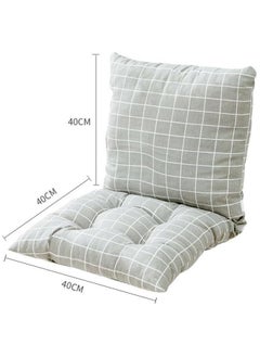 Optico Thicken Chair Cushion, Solid Chair Seat Cushion Chair Pad Pillow Seat Soft Tatami Floor Cushion Square Floor Chair Seat Pads Pillows Meditation Pillow Solid Thicken Cushion Corduroy Tatami Floor Cushion Reading Cushion Pad  - Image 2