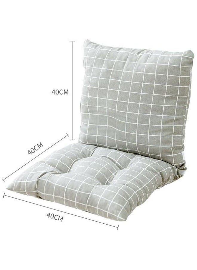 Optico Thicken Chair Cushion, Solid Chair Seat Cushion Chair Pad Pillow Seat Soft Tatami Floor Cushion Square Floor Chair Seat Pads Pillows Meditation Pillow Solid Thicken Cushion Corduroy Tatami Floor Cushion Reading Cushion Pad  - Image 2