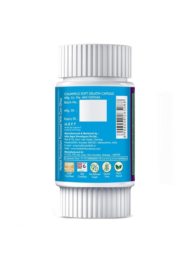 Herbal Hills Calmhills Capsules 30 Capsule Pack of 4 - Image 3