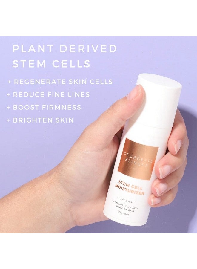 GEORGETTE KLINGER Stem Cell Moisturizer Antiaging Facial Cream With Vitamin E Hydrates Boosts Cell Turnover Improves Skin Elasticity To Visibly Reduce Lines Dark Spots And Wrinkles 1.7 Oz By Georgette Klinger - Image 4