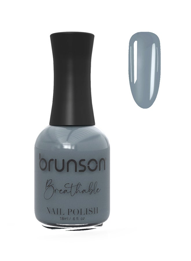 brunson Breathable Nail Polish Halal nail polish Wudu friendly Quick-Dry Vegan long lasting but easy peel off   18ml BH232