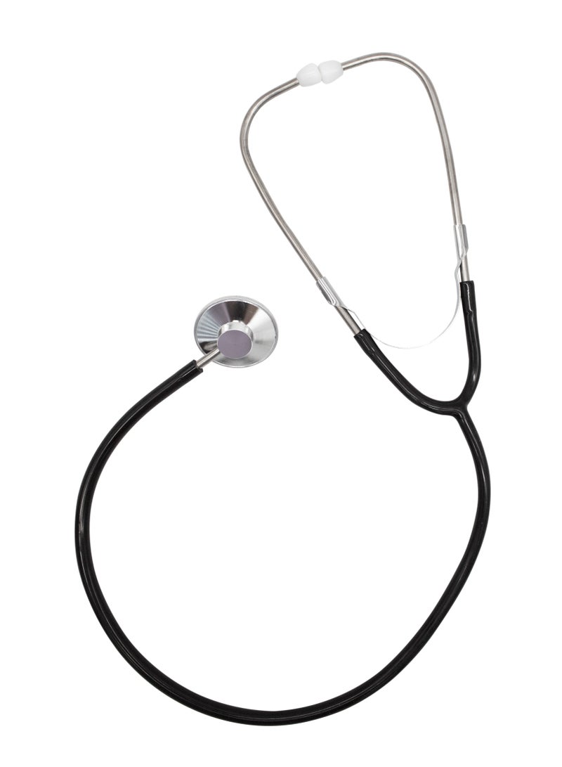 ABRONN Single Lumen Stethoscope - Lightweight, Comfortable, Durable, Single Tube, Diaphragm & Bell Chestpiece, High-Quality Rubber Tubing, Soft Silicone Earpieces for Accurate Sound Transmission. - Image 1