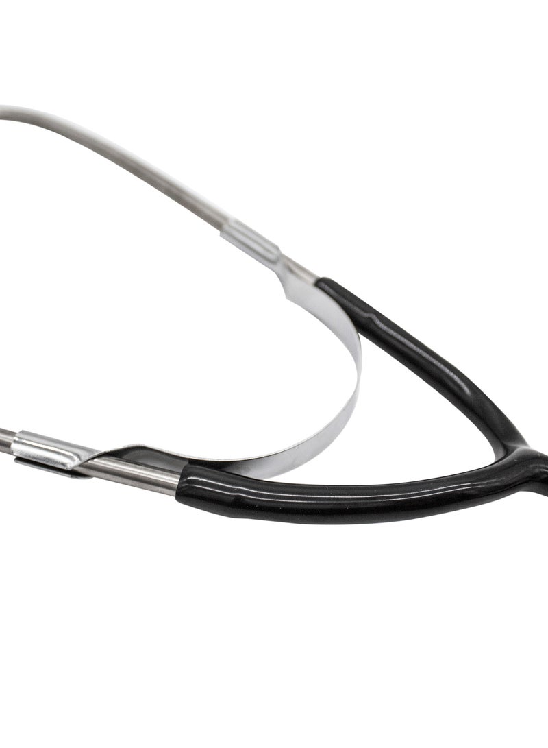 ABRONN Single Lumen Stethoscope - Lightweight, Comfortable, Durable, Single Tube, Diaphragm & Bell Chestpiece, High-Quality Rubber Tubing, Soft Silicone Earpieces for Accurate Sound Transmission. - Image 3