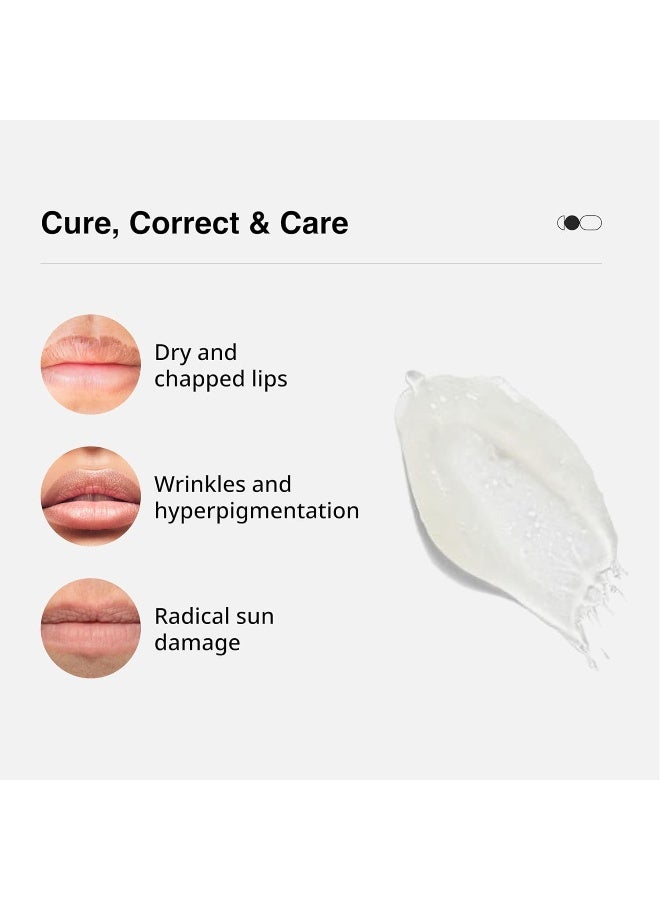 Cureskin بلسم شفاه مع SPF 15، أحماض أمينية، زبدة الشيا وفيتامين E | العناية بالشفاه | بلسم شفاه SPF للنساء والرجال | بلسم تفتيح الشفاه للشفاه الداكنة - Image 5