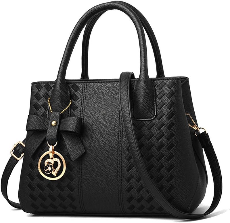 Jeniulet Purses and Handbags for Women Fashion Ladies PU Leather Top Handle Satchel Shoulder Tote Bags - Image 1