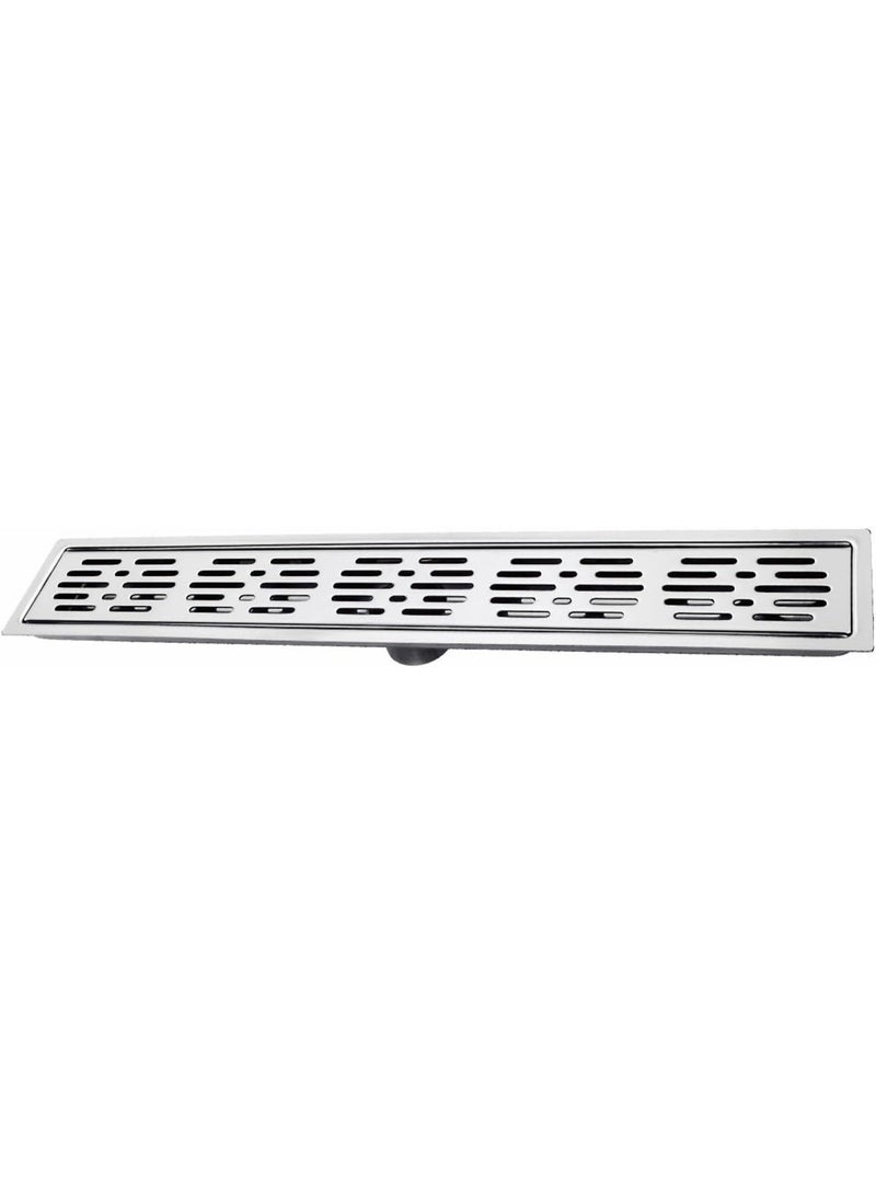 MODI Stainless Steel Shower Linear Drain - 60x10cm - Image 1