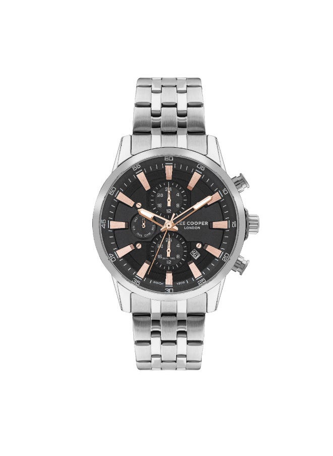 LEE COOPER Men's Multi Function Gun Dial Watch - LC07592.060