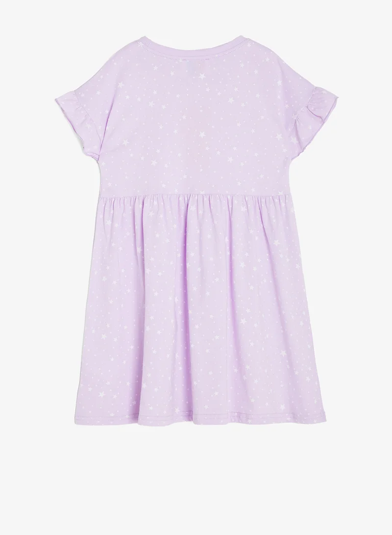 بنياتا فستان مكشكش