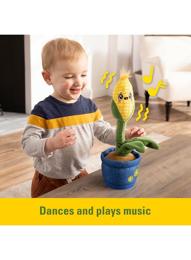 John Deere Toys - Corny Dancer Interactive Plush Toy - Dancing Baby Musical Toy Repeats What You Say and Plays Music - Soft Baby Sensory Toys - Ages 2 Years and Up - Image 2