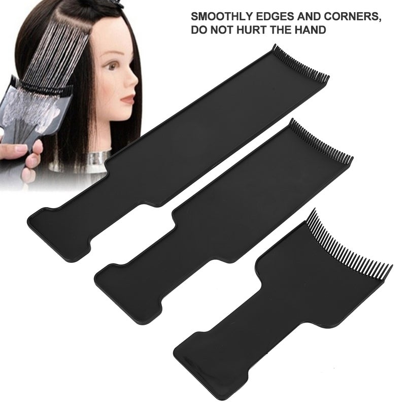3pcs Hair Color Board Professional Hairdressing Hair Dye Color Board for Barber Shop - Image 2