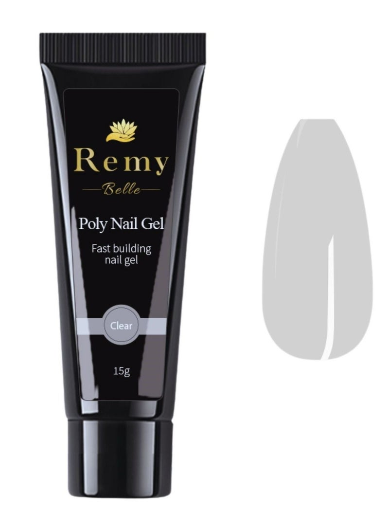 ريمي بيلا بولي جل أكريليك لتزيين الأظافر يمكنك استخدامه بنفسك في المنزل (كلير) - Image 1