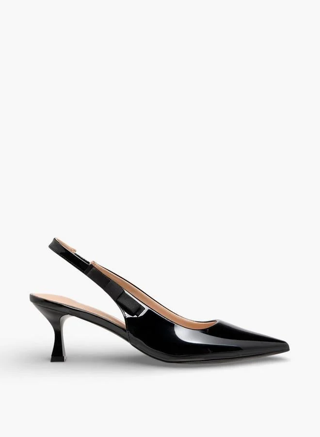 سيليست Women Kitten Heel Slingback Shoes