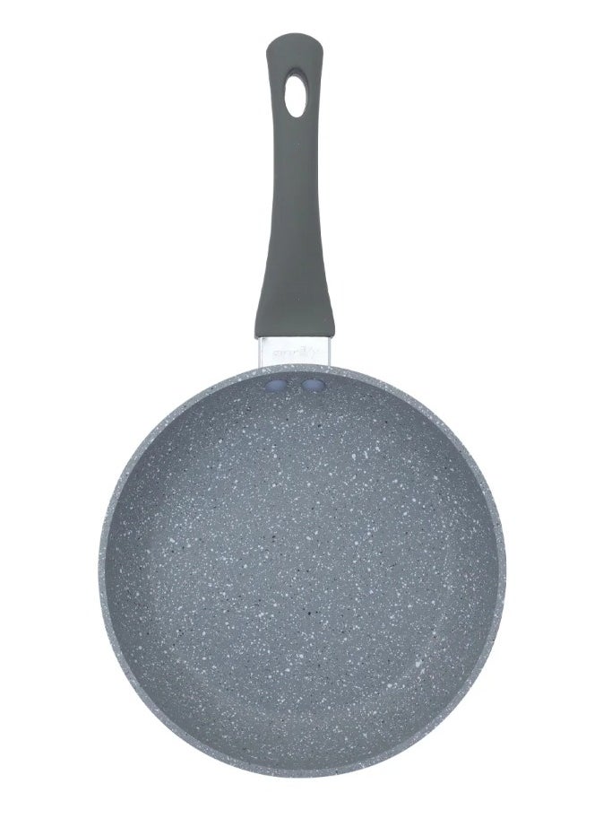 Rocky - Rocky Gray Granite Frying Pan 20cm - Image 1