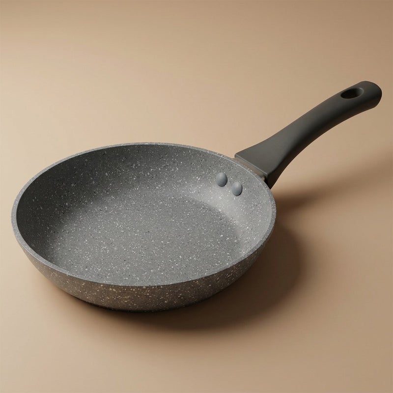 Rocky Granite Frying Pan, 20 cm - Grey - Image 1