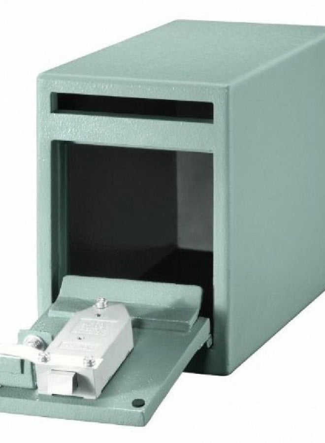 SentrySafe Depository Safe with Dual Key Lock, Steel Drop Slot for Offices and Businesses, Securely Store Cash, Deposits Valuables, 0.23 Cubic Feet, 8.5 x 6 12.3 Inches, UC-025K - Image 2