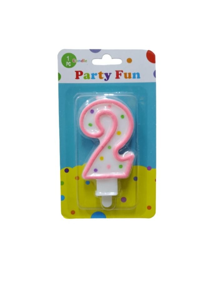 بارتي فن شكل الشمعة رقم 2