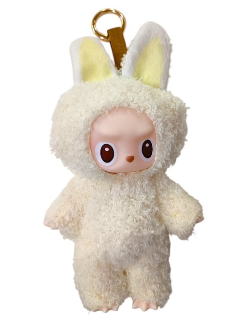 Labubu Monsters 1st Generation Exciting Macaron Series,Collectible Toy Art 17cm Plush Dolls Toy Figures Keychain