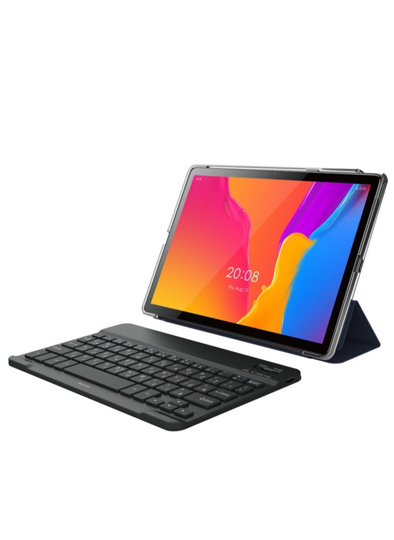 Oteeto TAB 10 Pro Tablet/Single SIM 5G Network/8GB RAM + 512GB ROM/5G Wifi/8000 mAh/8MP Front + 13MP Rear Camera/Quad Core 2.0GHz Processor/Android 13/Includes Keyboard,Mouse,Touch Pen,OTG,Flip Cover