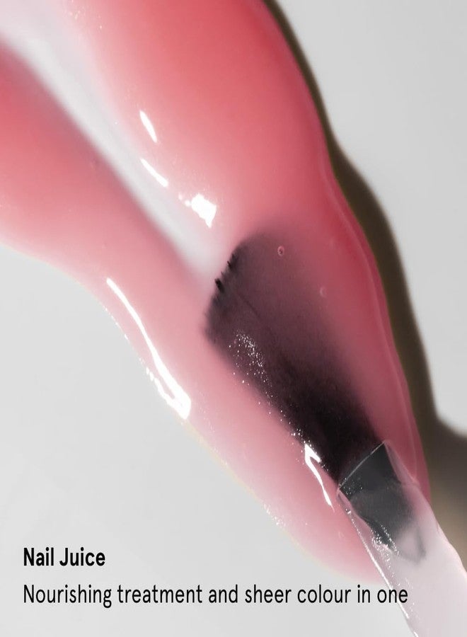 gitti Nail Juice no. 01 I Natural Nail Care Treatment & Color Polish, Non-Toxic, 82% Natural Origin, Plant-based, Cruelty-Free, Vegan, Nourishes and Strengthens Nails, Sheer Pink (0.5 Fl Oz) - Image 3