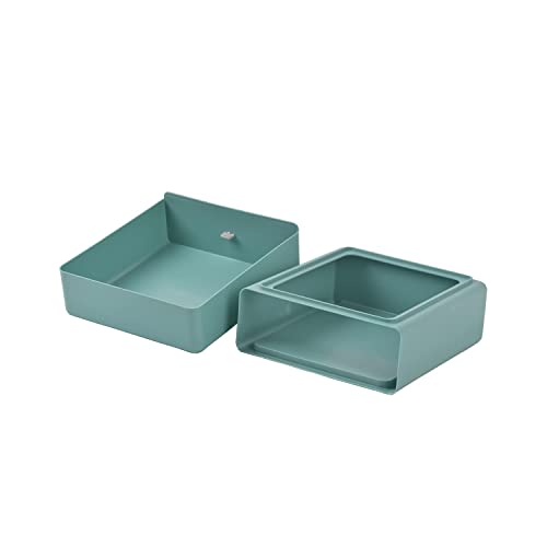 Divinext Set of 4 Stack desk storage Drawer | Office Desk Supplies Organizer | Multi-color| plastic - Image 3