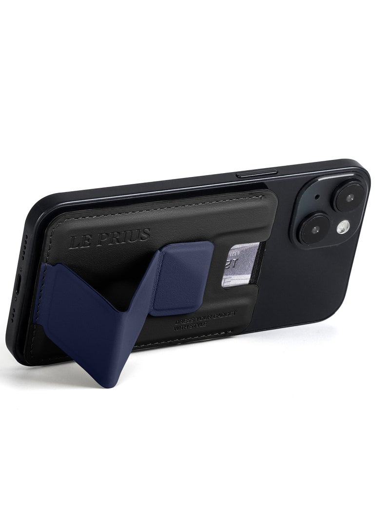 Le Prius Bengal Series, Magnetic Card Holder With Grip And Extendable Smart stand - Image 4
