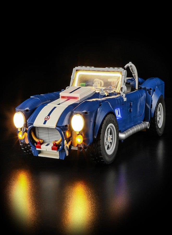 BRIKSMAX 2.0 Light Kit for Lego-Shelby Cobra 427 S/C -Innovative Led Lighting Compatible with Lego Icons 10357 - Not Included Model Set - Image 1