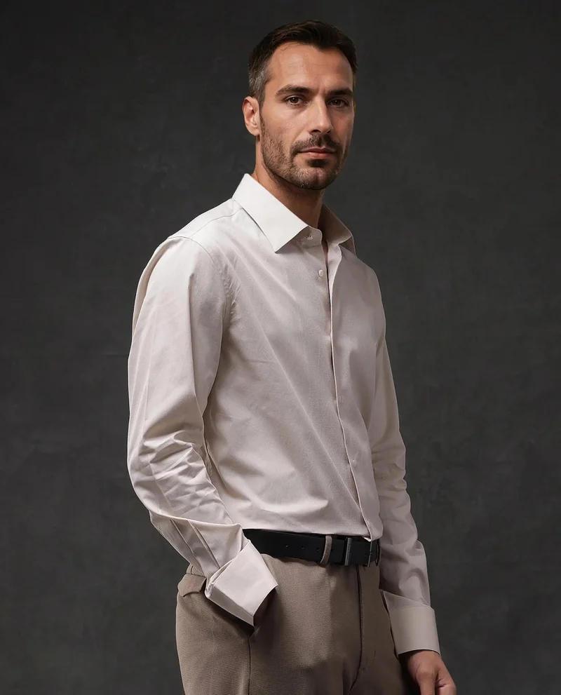 Rare Rabbit Men's Plain Shirt