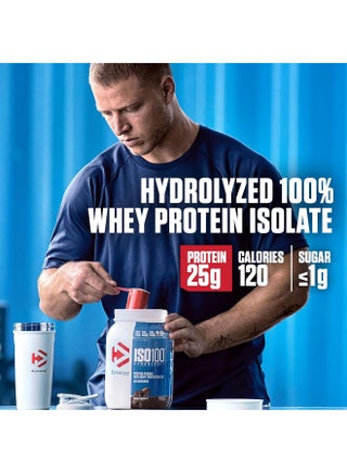 ISO 100 Hydrolyzed Whey Protein Isolate Powder - Birthday Cake Flavor - 610g - 20 Servings - for Muscle Growth & Recovery - view 2