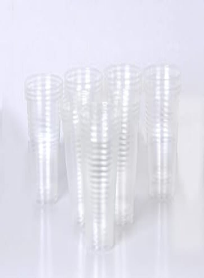 Water Transparent Plastic Cups 180 ML 24 Pcs